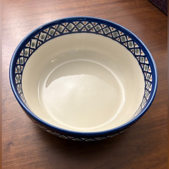 Polish Pottery Bolesławiec pottery 7.5 x 3" bowl - Picture 3 of 6